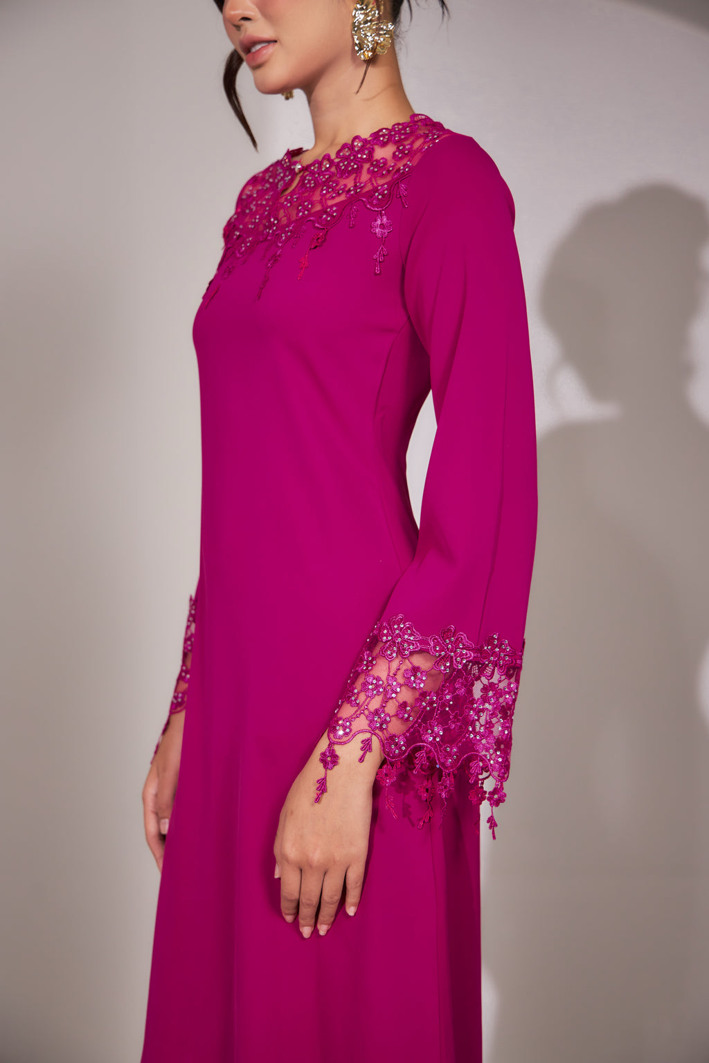 RANA KURUNG FUSHIA PINK – DEARA