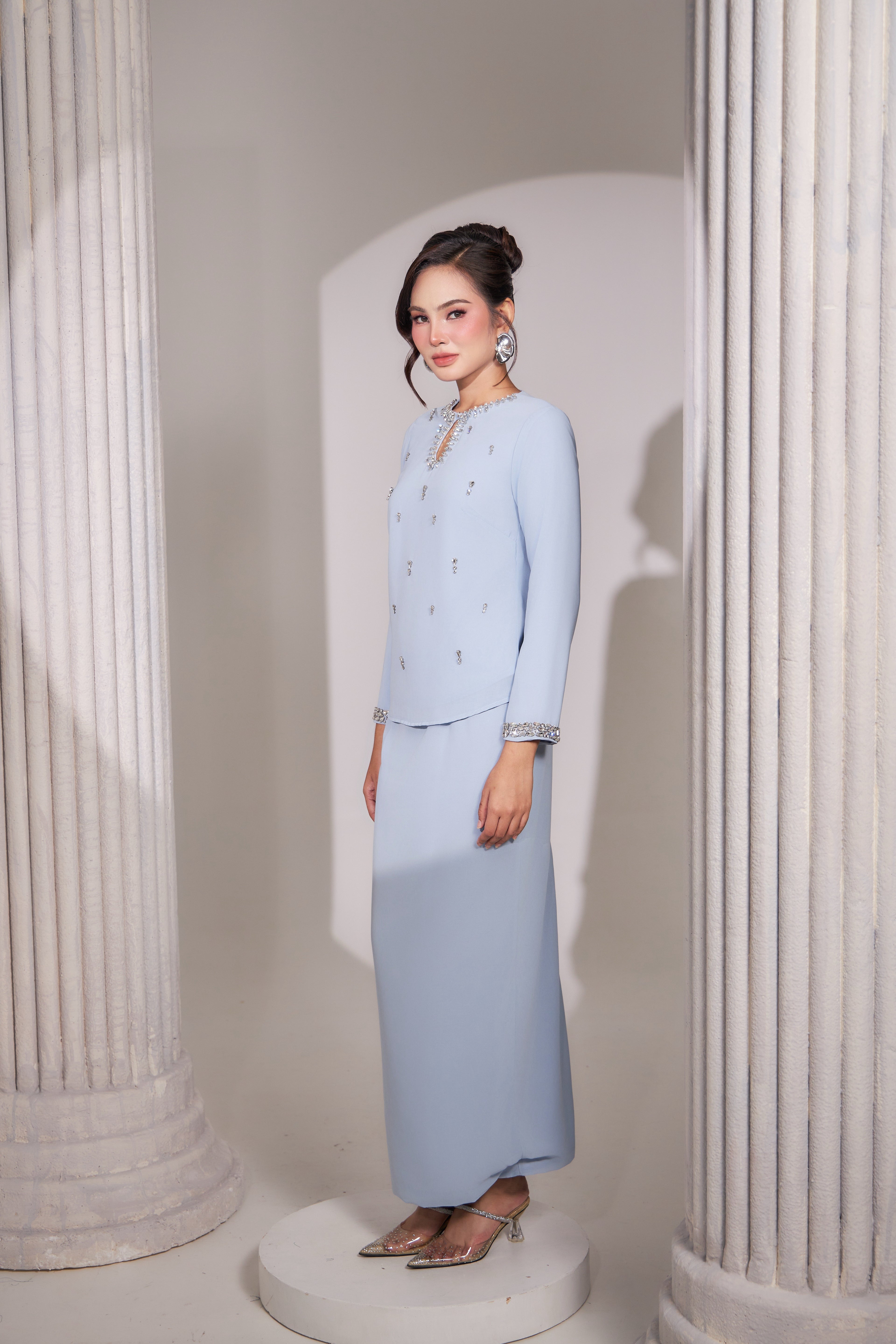 DEARA GHANIYA BABY BLUE