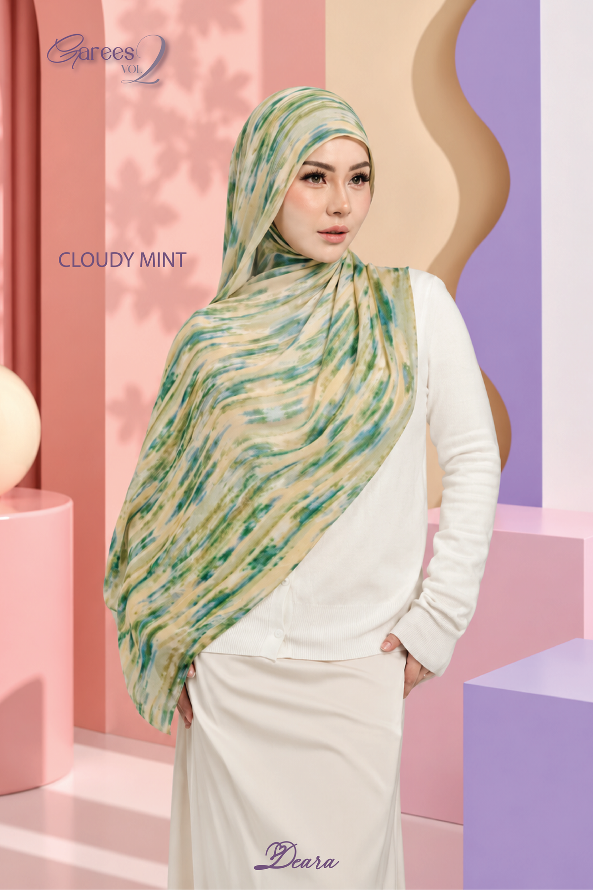 DEARA GAREES 2.0 CLOUDY MINT