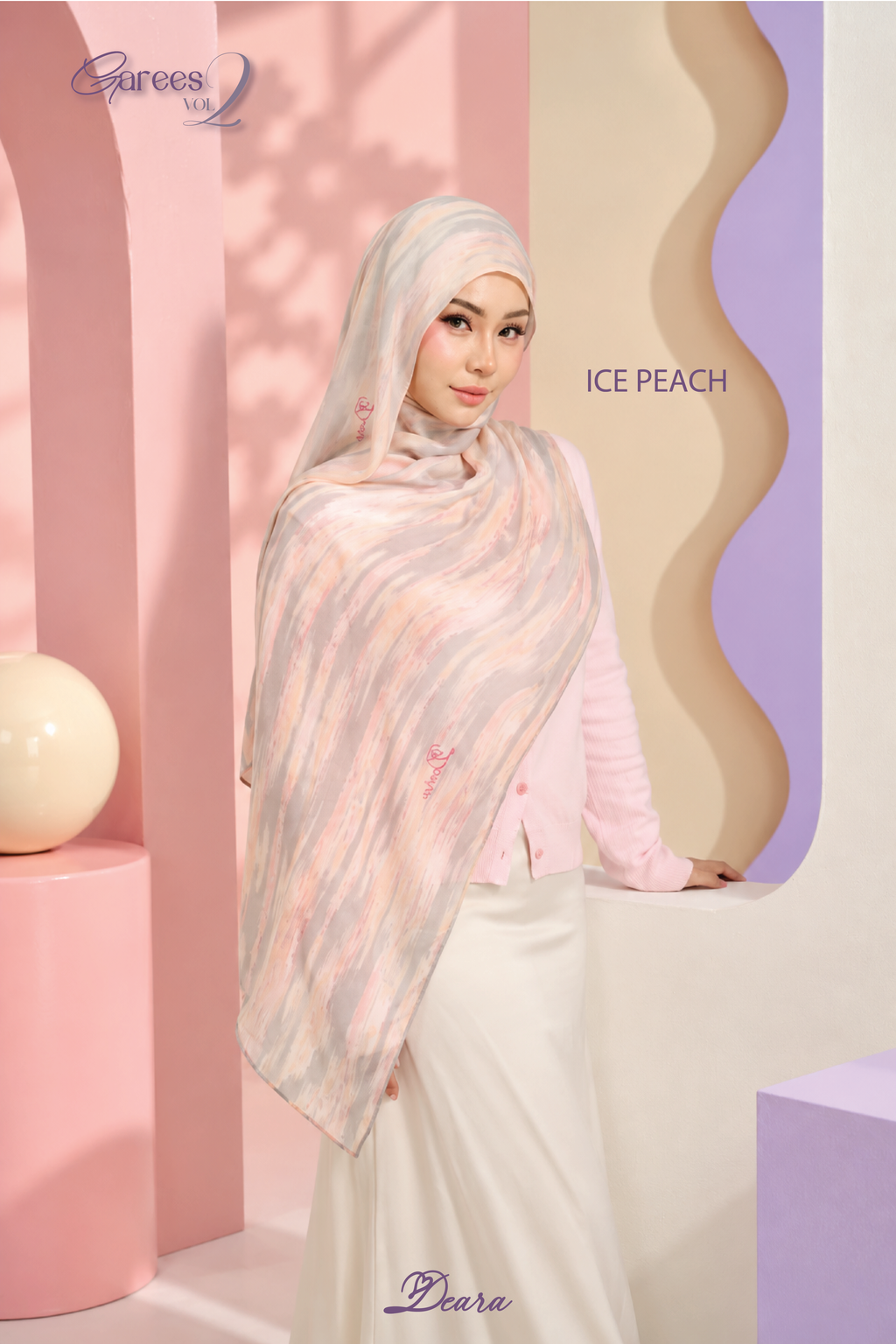 DEARA GAREES 2.0 ICE PEACH