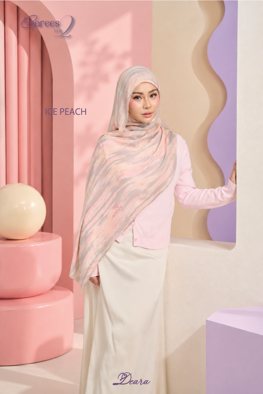 DEARA GAREES 2.0 ICE PEACH